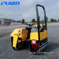 Trench Compaction Project Mini Vibratory Double Drum Roller Compactor (FYL-880)